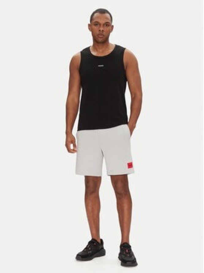 HUGO Szorty sportowe Diz222 50466196 Szary Regular Fit