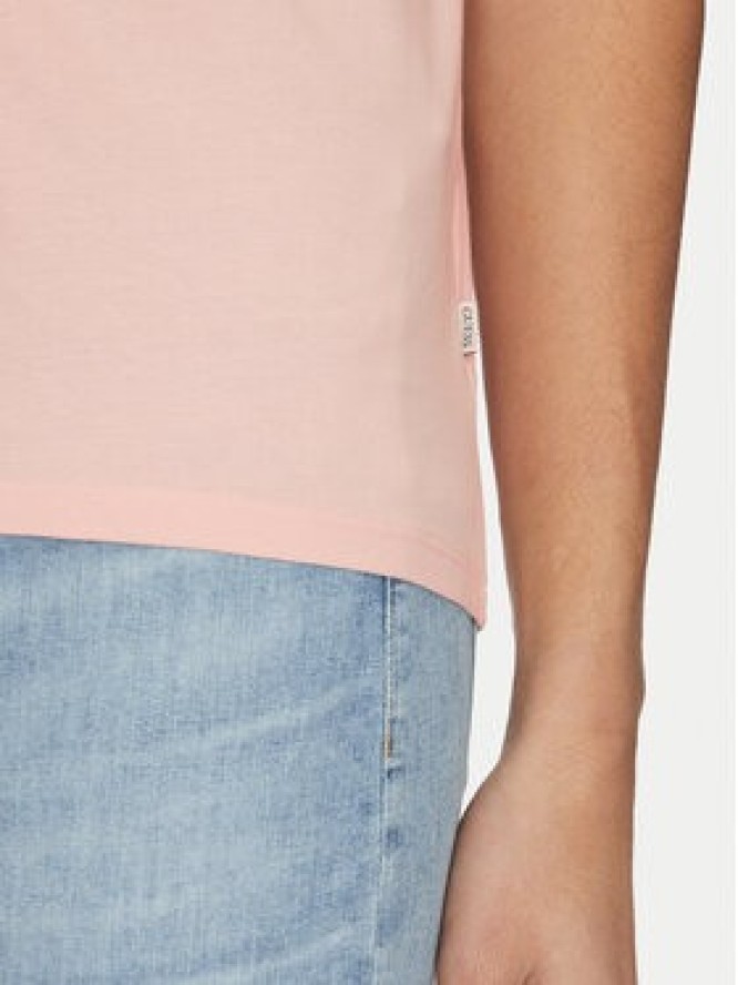 Guess Jeans T-Shirt M5GI23 K8HM0 Beżowy Slim Fit