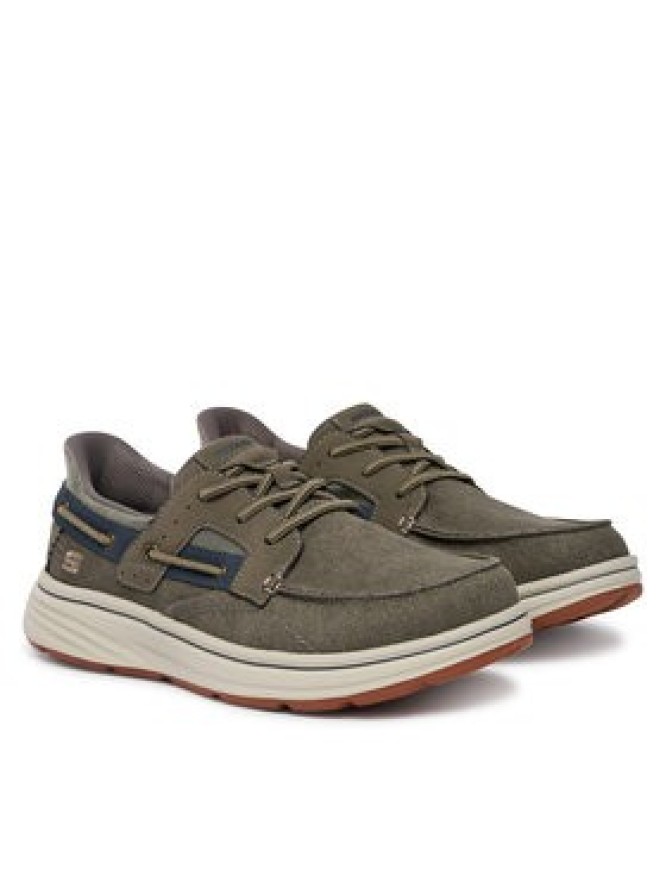 Skechers Półbuty Slip-ins Relaxed Fit: Troutt - Davey 205599/GRY Szary