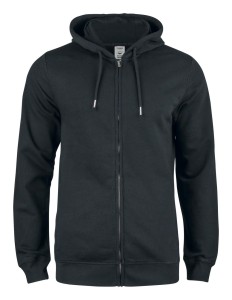 clique Premium OC Hoody Full Zip – bluza z kapturem z bawełny organicznej –