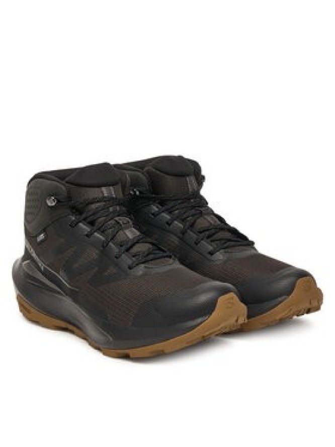 Salomon Trekkingi Elixir Tour Mid Waterproof L47577800 Brązowy