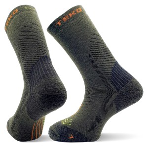 Skarpety sportowe z wełny Merino Teko ecoHIKE Medium Full Cushion Hiking 3.0