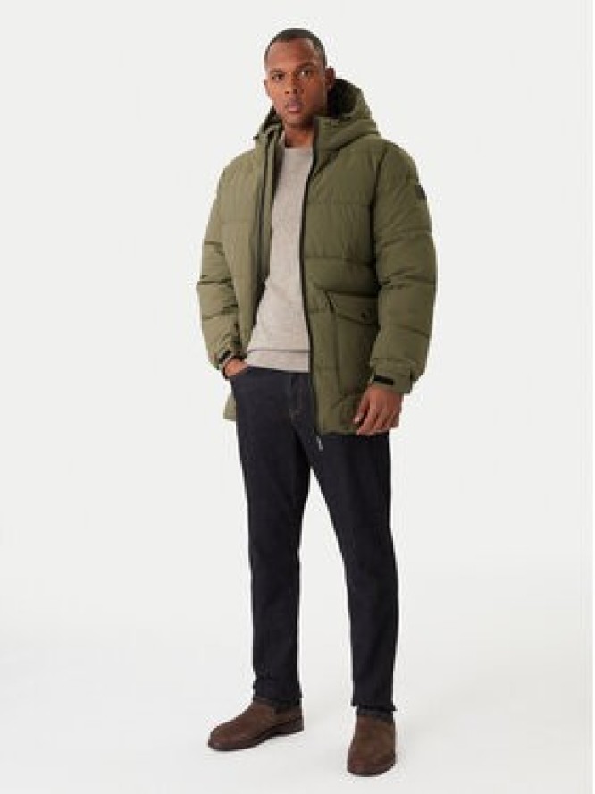 Mustang Kurtka zimowa Oakfield 1016896 Zielony Regular Fit