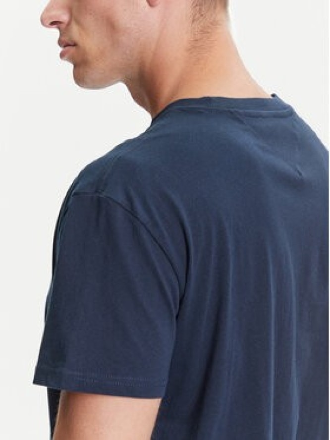 Tommy Jeans T-Shirt Dna Flag DM0DM21941 Granatowy Regular Fit