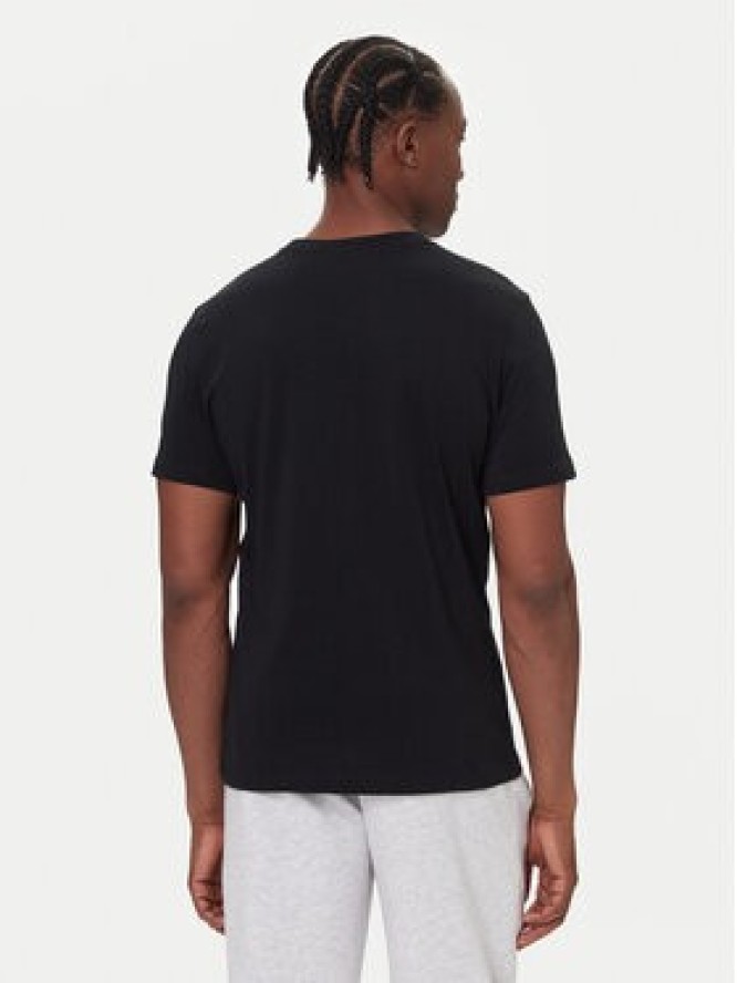 Kappa T-Shirt Authentic 361N6QW Czarny Regular Fit