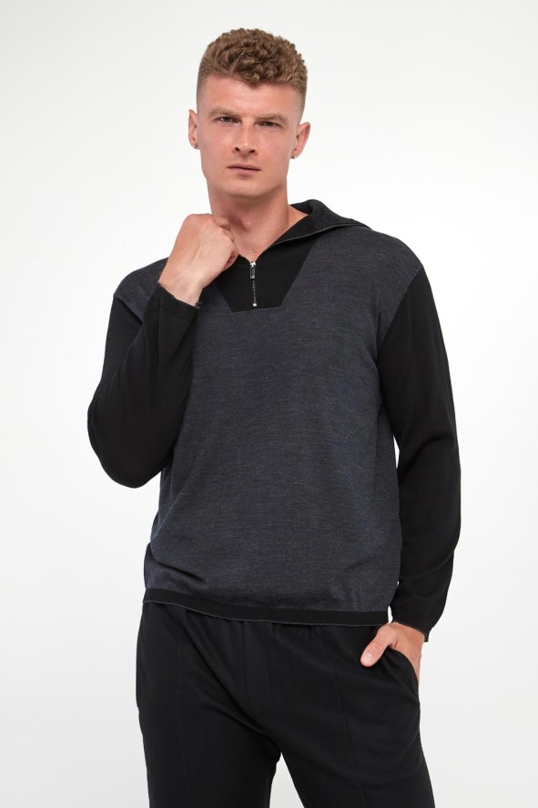 Golf męski wełniany EMPORIO ARMANI