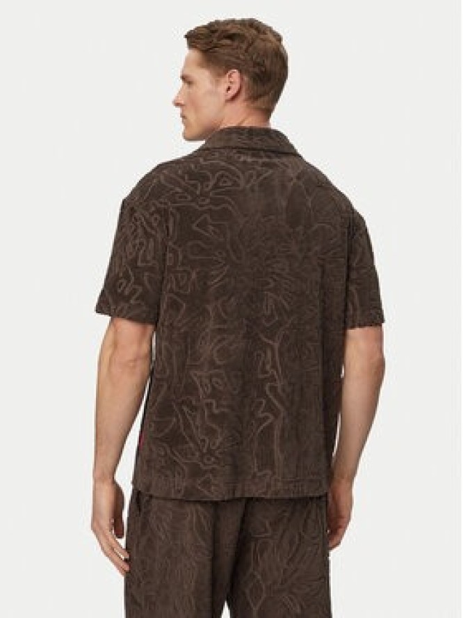 JOOP! Jeans Koszula Moana 30101962 Brązowy ciemny Regular Fit