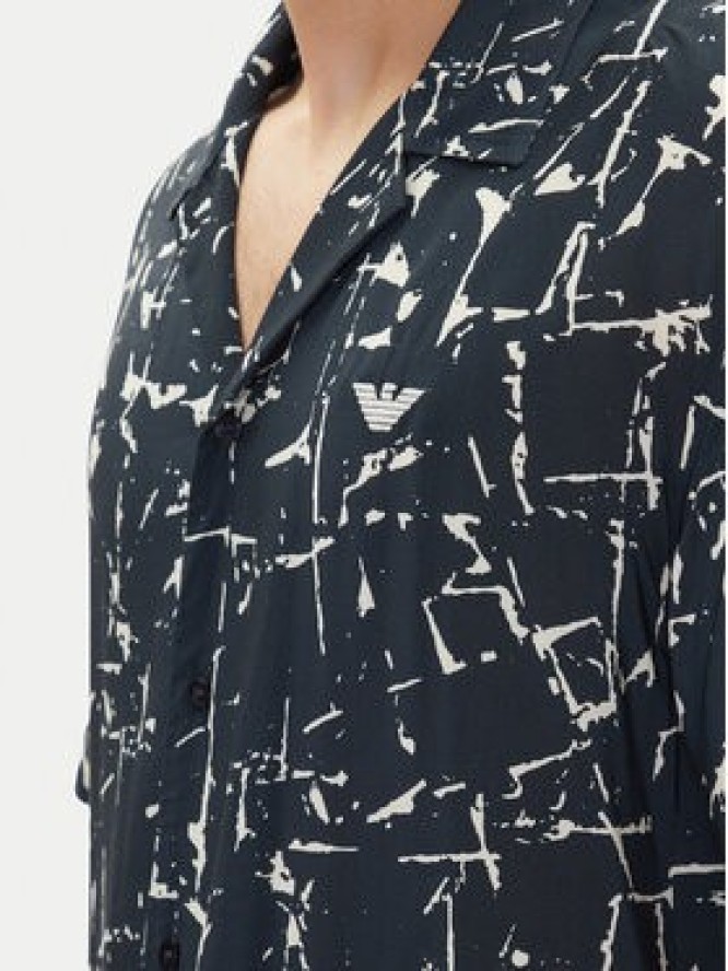 Emporio Armani Koszula EM000593 AF12351 FB070 Granatowy Regular Fit