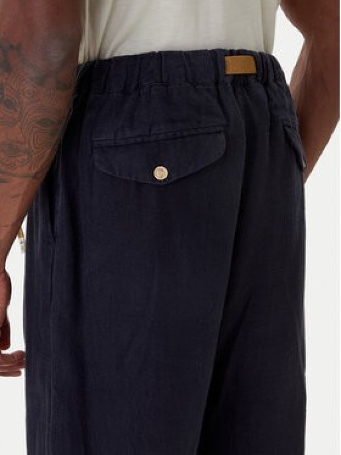 Aeronautica Militare Spodnie materiałowe 261PA1712UCT04293 Granatowy Comfort Fit