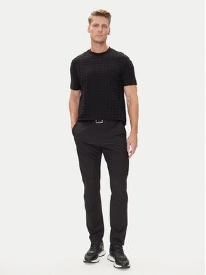 BOSS T-Shirt C-Thompson 198_PS 50545585 Czarny Regular Fit