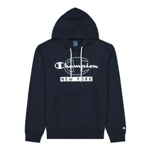Bluza bez kaptura Męska Champion New York Graphic Print Ciemnoniebieski