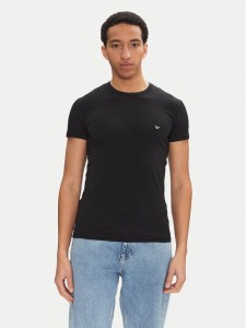 Emporio Armani Underwear T-Shirt EM000375 AF10771 UC001 Czarny Slim Fit