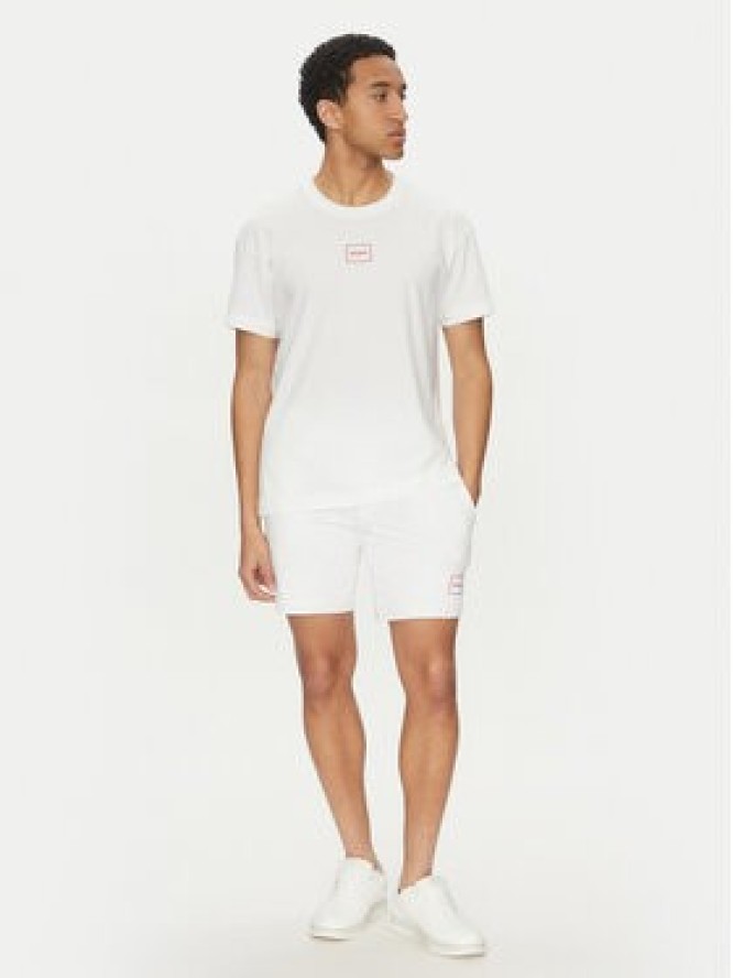 HUGO Szorty sportowe Laze 50525247 Beżowy Regular Fit