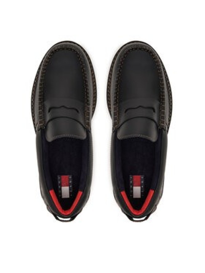 Tommy Jeans Loafersy Archive '01 Loafer EM0EM01710 Czarny