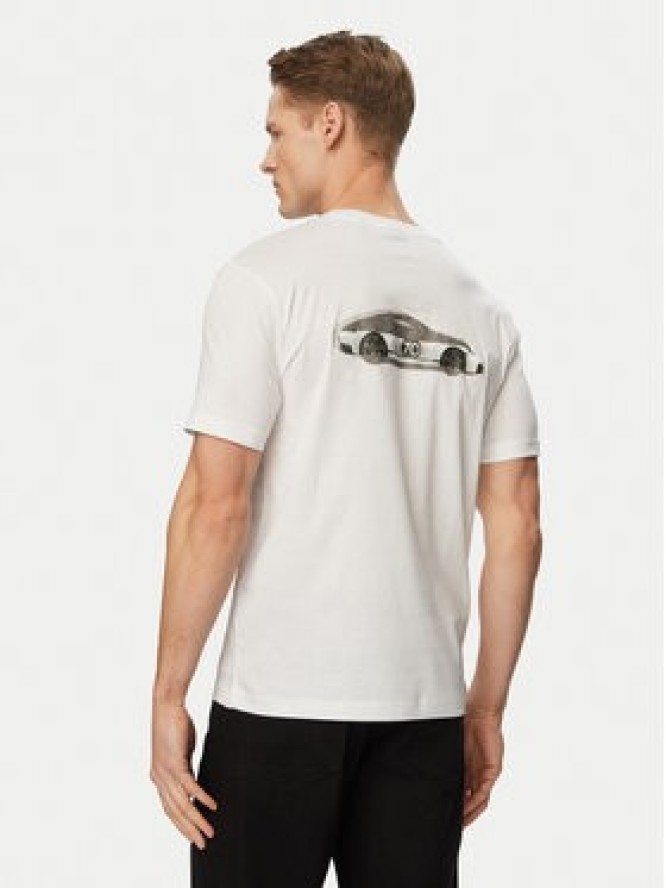 BOSS T-Shirt TS_PS Spirit70 Car 50561856 Biały Regular Fit