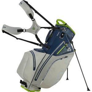 Big Max Aqua Hybrid 4 Wodoodporna torba golfowa Torba na wózek NIEBIESKO SZ