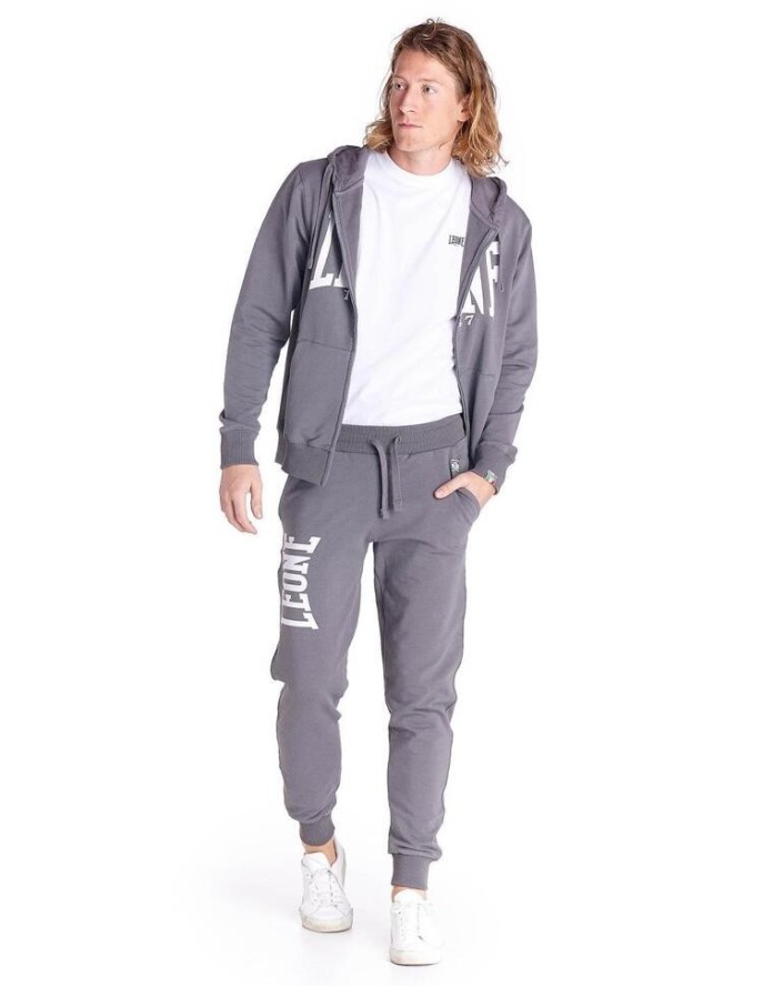 Męska zapinana na zamek bluza z kapturem Leone 1947 Apparel