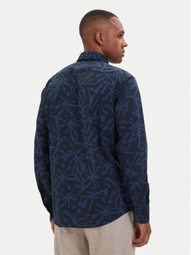 BOSS Koszula Ricoplus 50561608 Granatowy Regular Fit