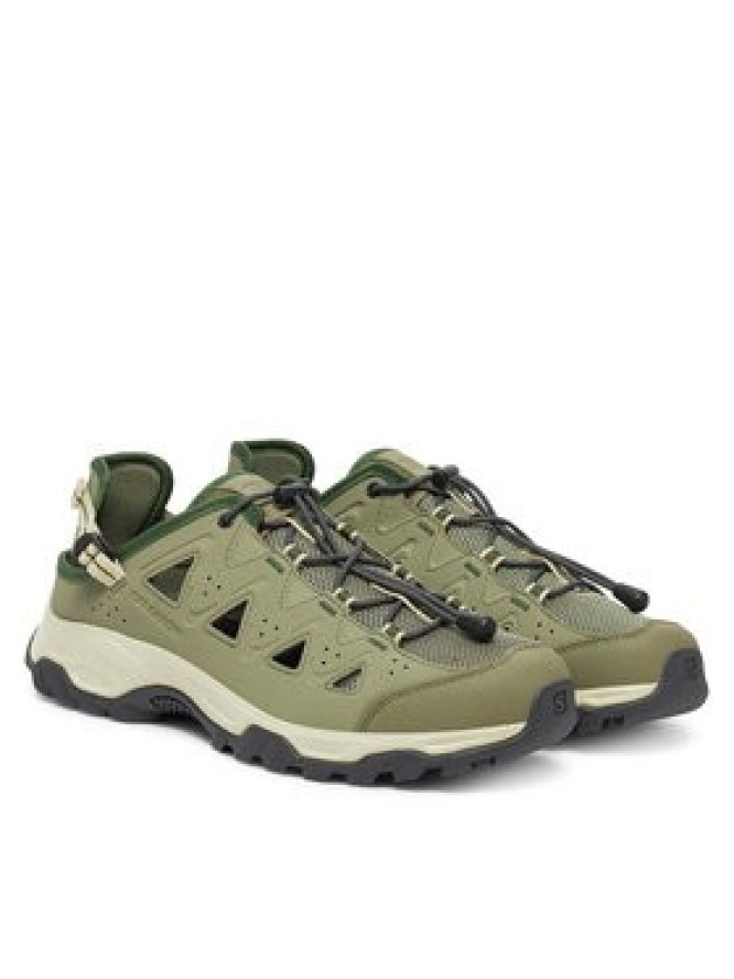 Salomon Sandały Alhama L47786400 Zielony