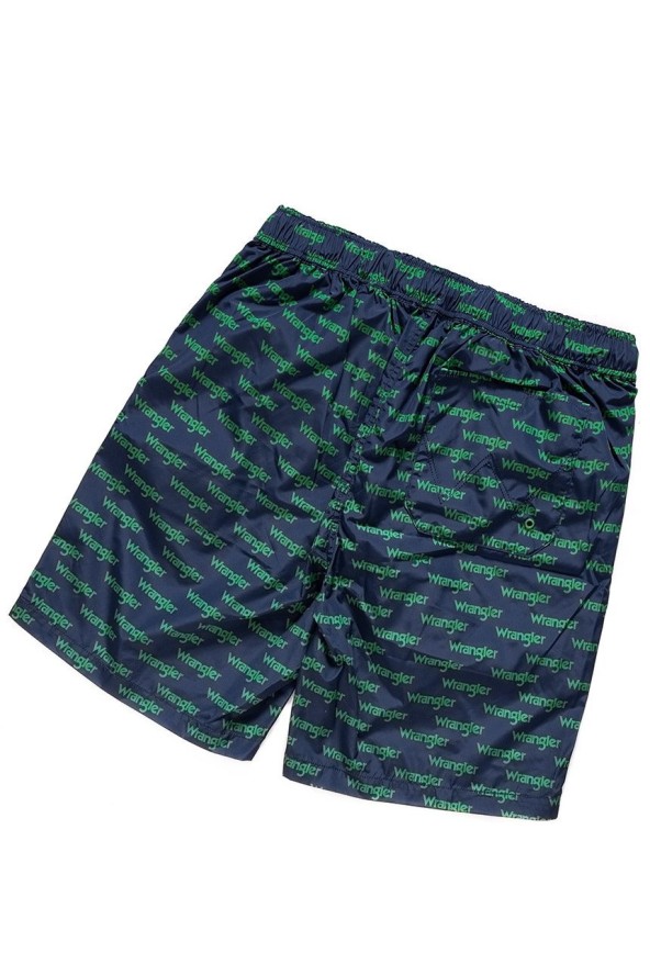 SPODENKI MĘSKIE WRANGLER SWIM SHORT AMAZON GREEN W4B01V9UX 112129079
