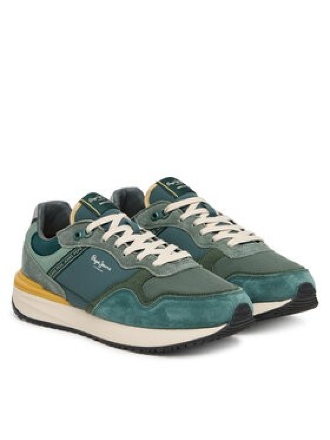 Pepe Jeans Sneakersy Buster Pro Main M PMS600009 Zielony