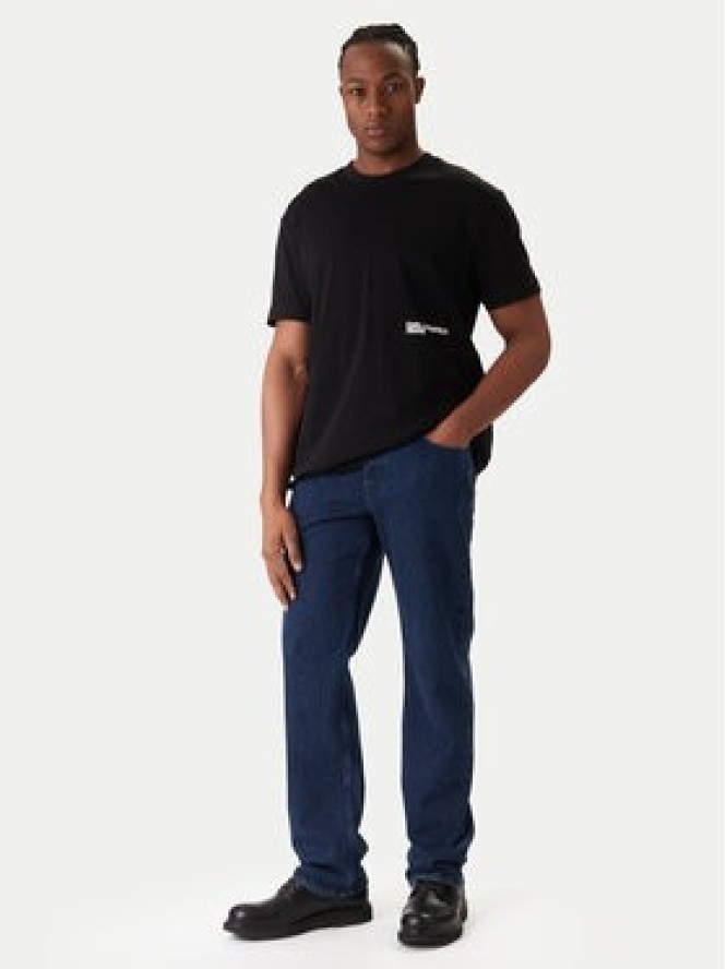 Karl Lagerfeld Jeans T-Shirt B1M17069 Czarny Regular Fit