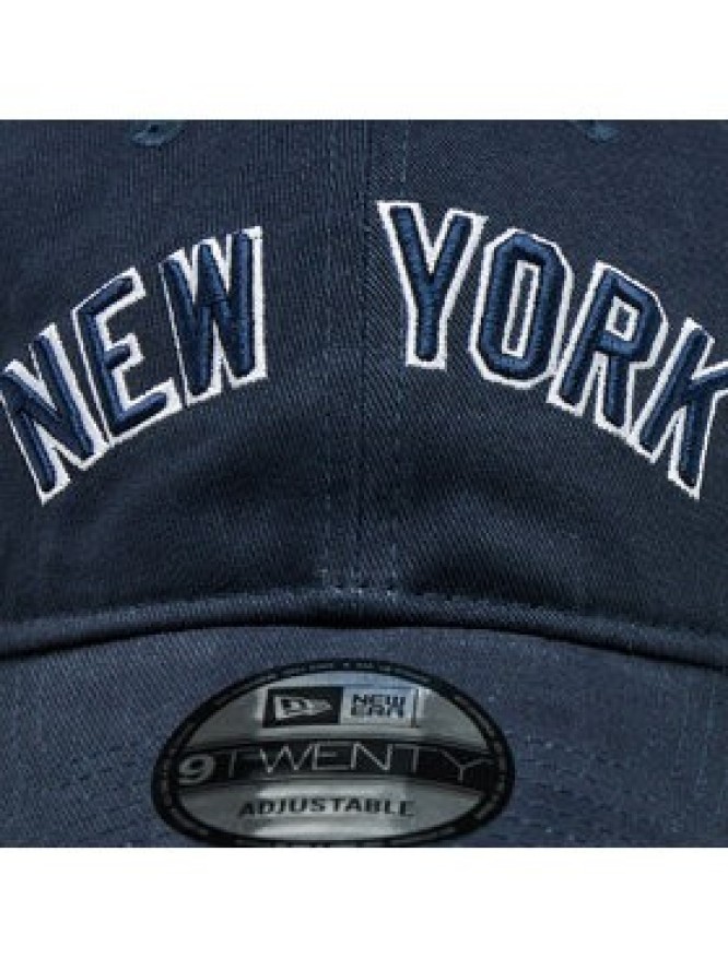 New Era Czapka z daszkiem Team Script 920 Nyy 60364227 Granatowy