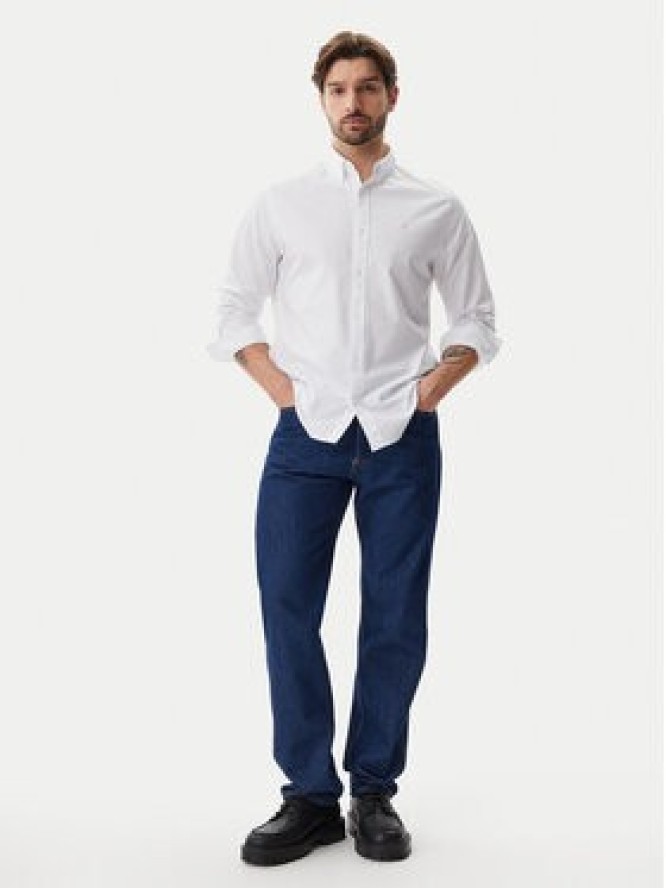 Calvin Klein Jeans Koszula Classic LV040EM125 Biały Regular Fit