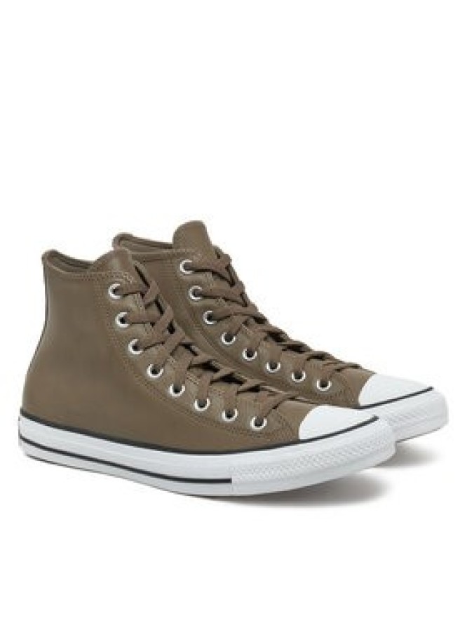 Converse Trampki Chuck Taylor All Star Faux Leather Hi A09482C 216 Brązowy