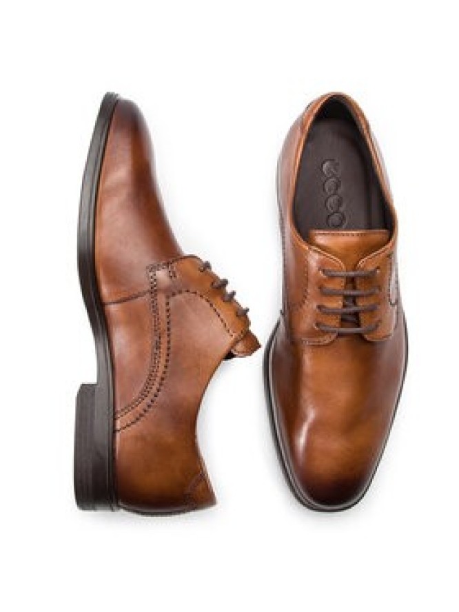 ECCO Półbuty Melbourne 62163401112 Brązowy