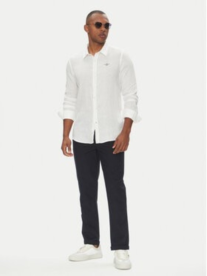 Aeronautica Militare Koszula 251CA1239CT3089 Biały Regular Fit