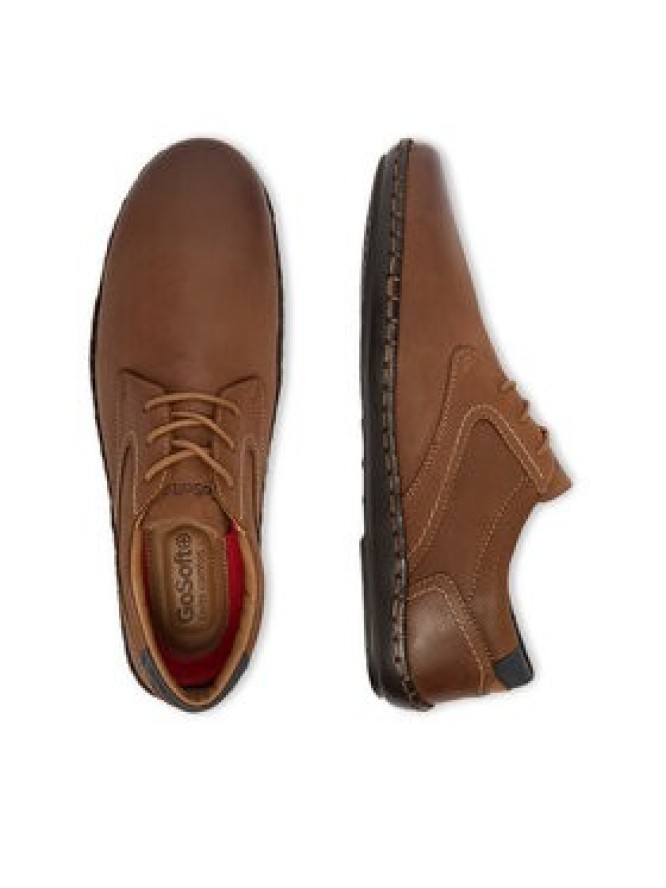 Go Soft Półbuty CEO-WACCO-02 MI18 Brązowy