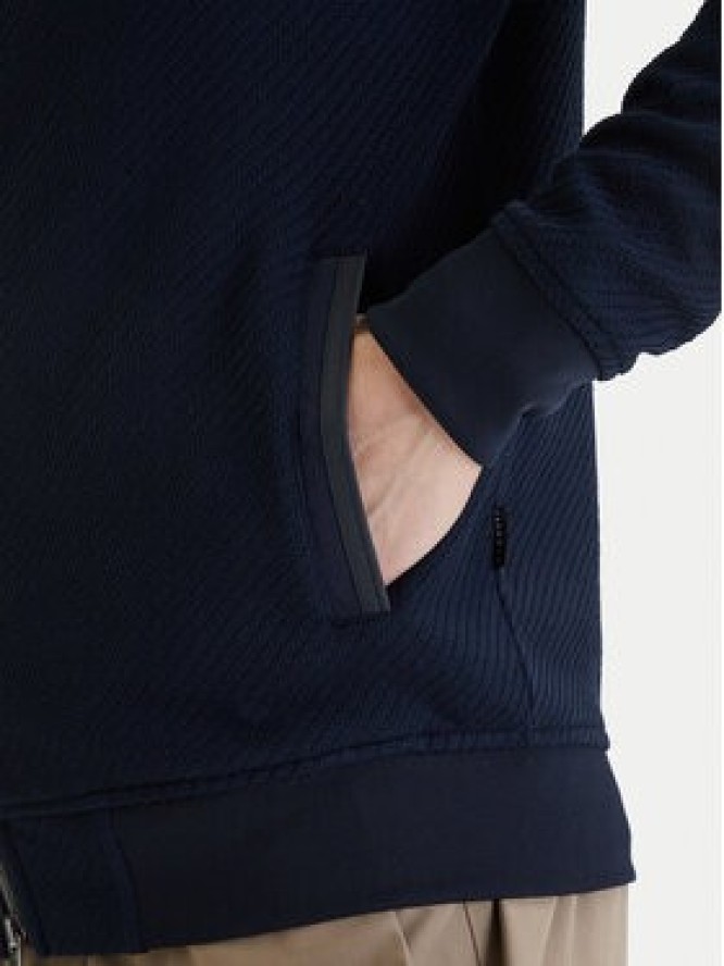 Bugatti Bluza 8750-15171E Granatowy Regular Fit