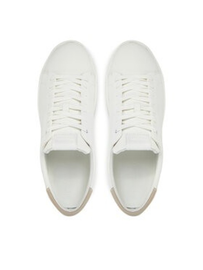 Calvin Klein Sneakersy Low Top Lace Up Nu HM0HM01758 Biały