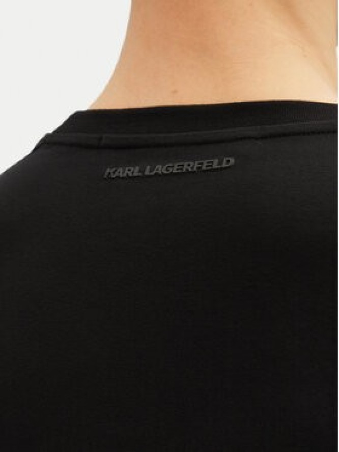 KARL LAGERFELD T-Shirt 755053 552221 Czarny Regular Fit