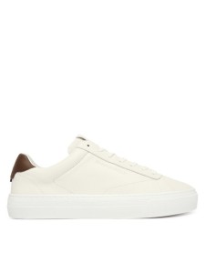 Tommy Hilfiger Sneakersy Premium Dress Cupsole Lth FM0FM05572 Écru