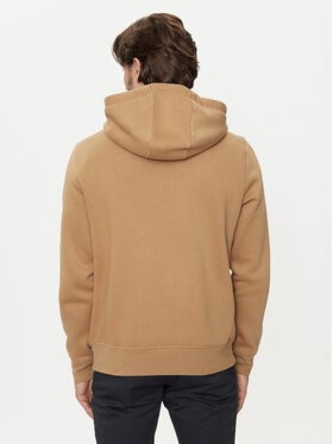 Tommy Hilfiger Bluza Logo MW0MW11599 Brązowy Regular Fit