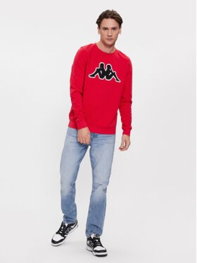 Kappa Bluza Airvit 3032BZ0 Czerwony Regular Fit