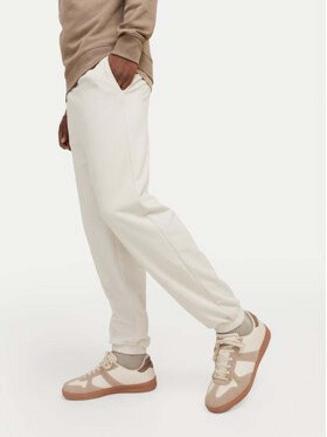 Jack & Jones Spodnie dresowe Morgan 12257964 Beżowy Regular Fit