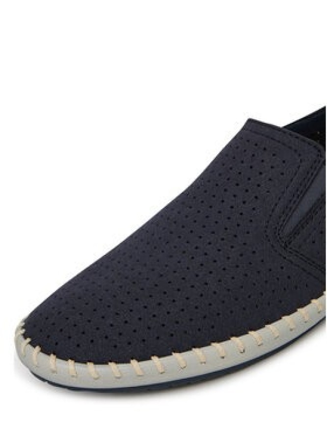 Rieker Półbuty B4555-14 Granatowy