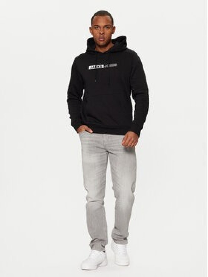 Jack & Jones Bluza 12233599 Czarny Regular Fit