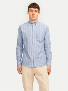 Jack & Jones Koszula Brook 12192150 Niebieski Slim Fit