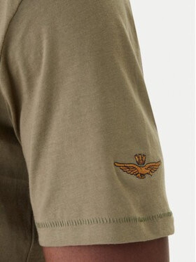 Aeronautica Militare T-Shirt 261TS2538UJ00727 Zielony Regular Fit