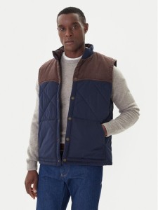 Hunter Kamizelka Tranent HARM0002252 Granatowy Regular Fit