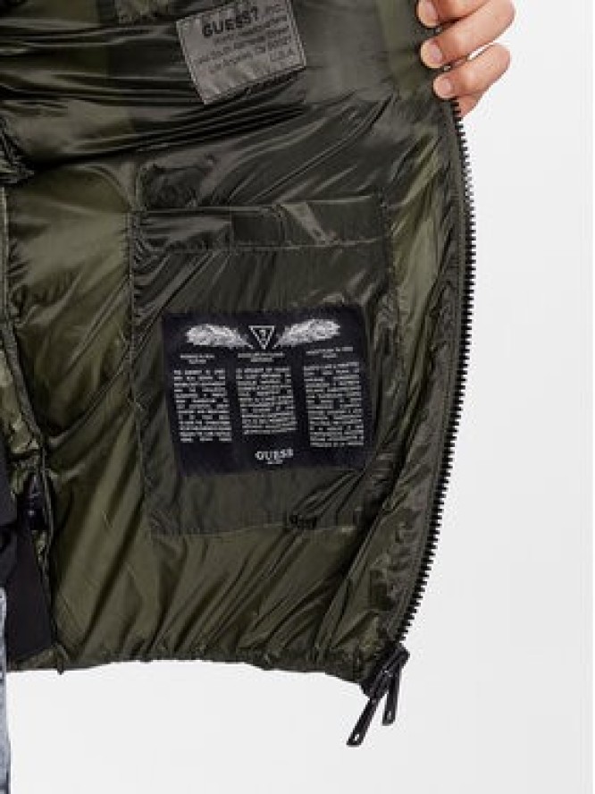 Guess Kurtka zimowa M3BL36 WF4F0 Zielony Regular Fit