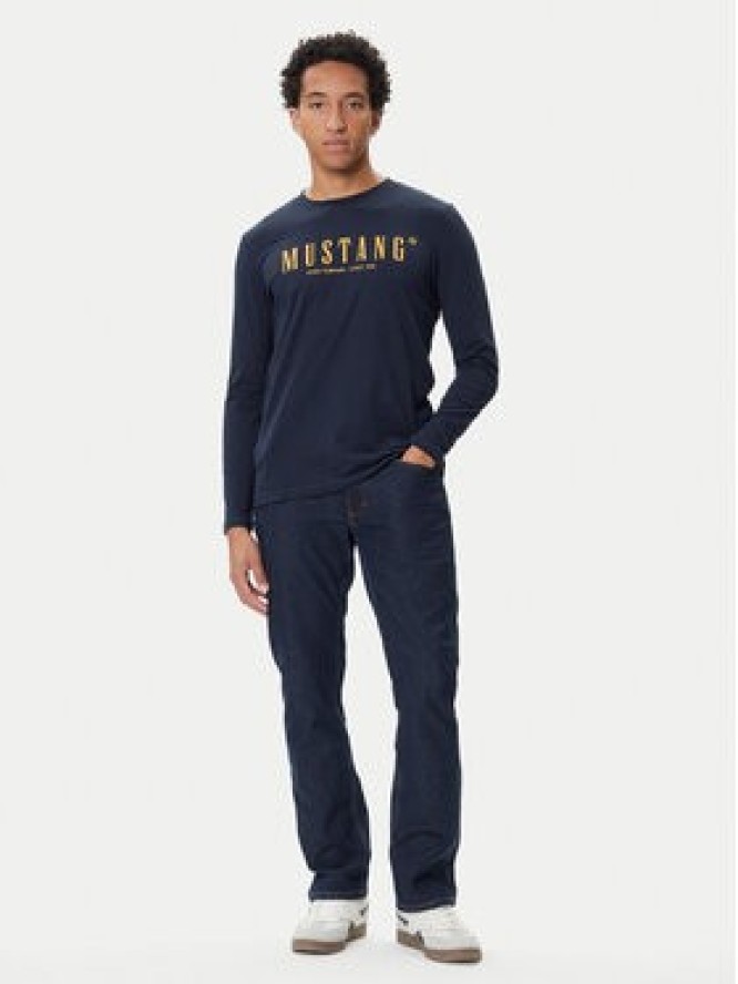 Mustang Jeansy Tramper 1016838 Granatowy Straight Fit