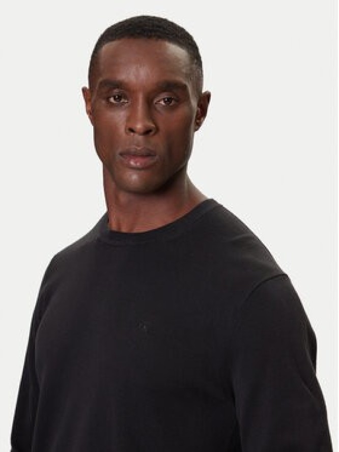 Calvin Klein Sweter LV040BM343 Czarny Regular Fit