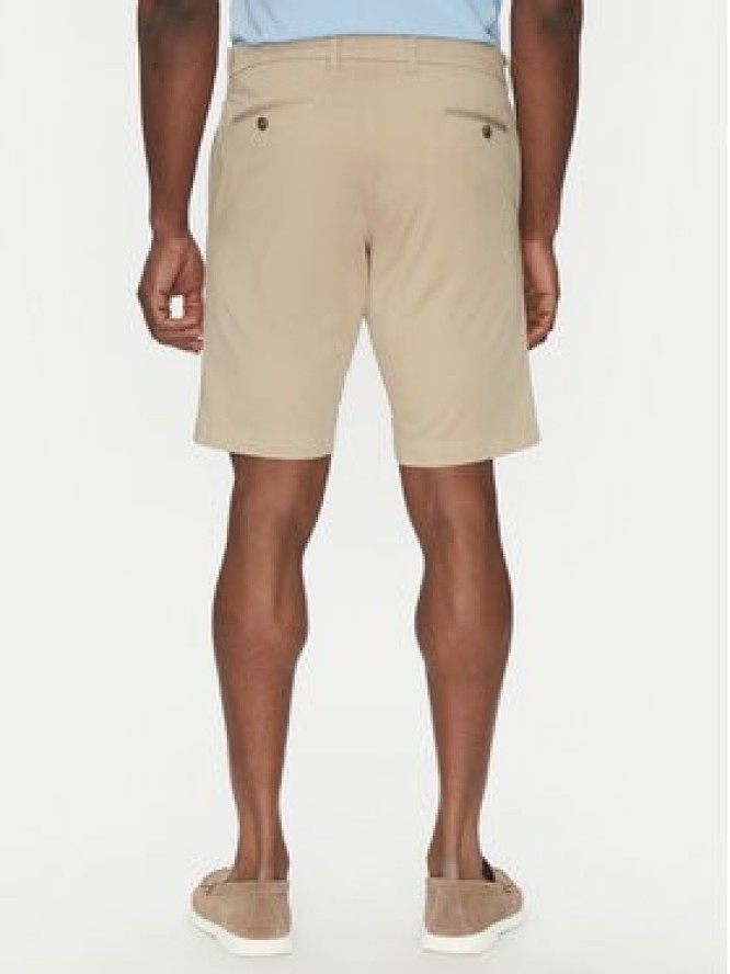 Hechter Paris Szorty materiałowe 26664 151365 Beżowy Regular Fit