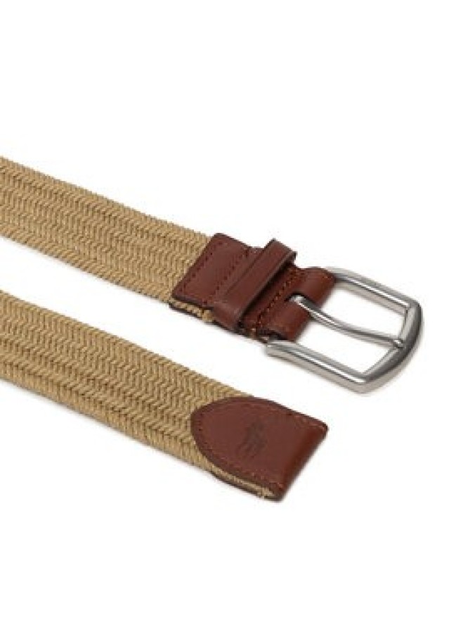 Polo Ralph Lauren Pasek Męski 35Mm Braid Stretch 405666041004 Brązowy