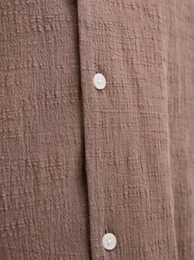 Jack & Jones Koszula Luke 12255781 Brązowy Relaxed Fit